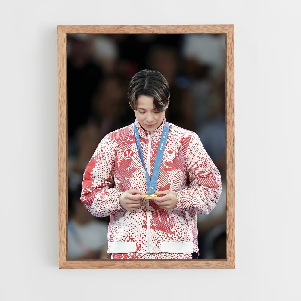 Poster La Médaillée – affiche Judo (vue 4)